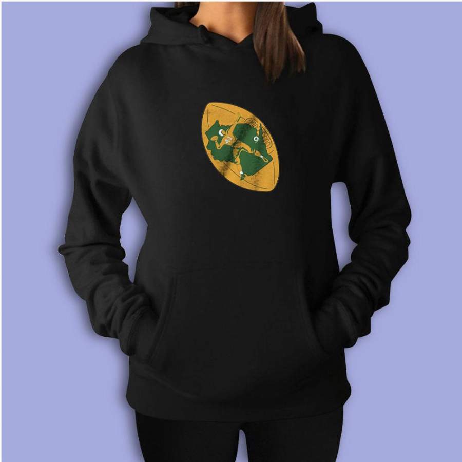 Green Bay Packers Logo Women’S Hoodie