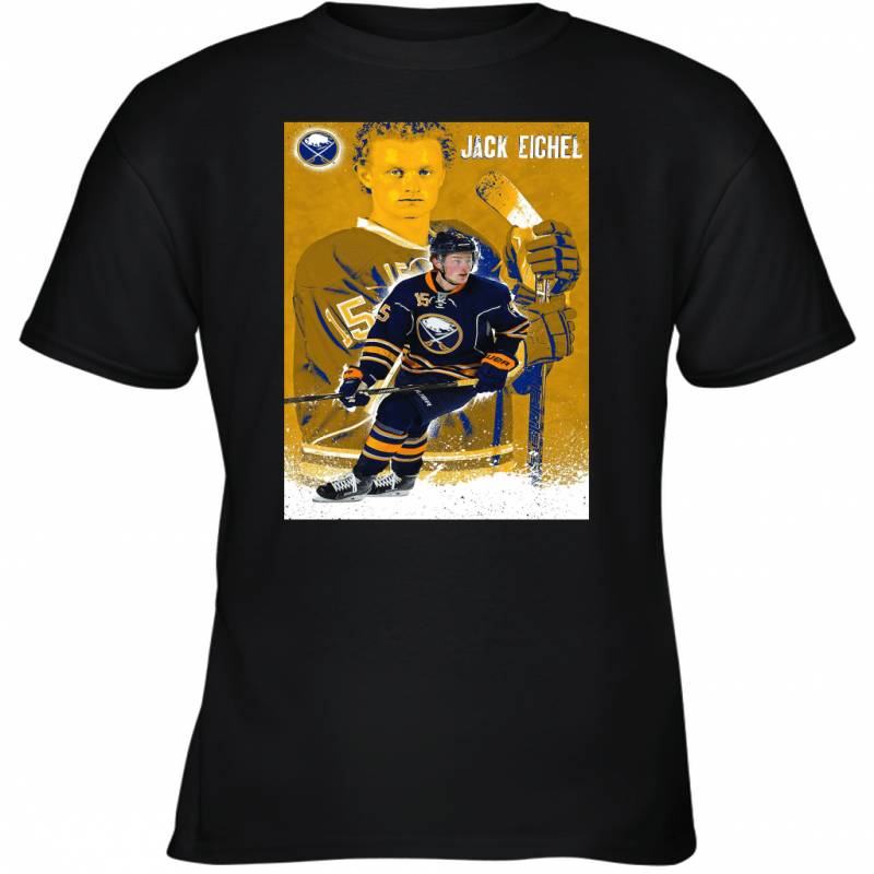 International Buffalo Sabres Jack Eichel Premium Wall Youth T-Shirt