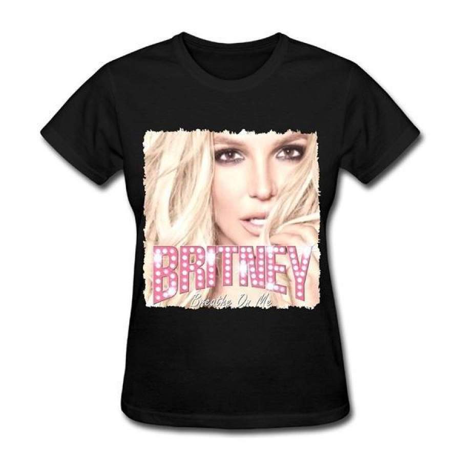 Women’s Britney Spears Piece of Me Tour Poster Fashion T-Shirt