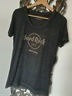 Hard Rock Cafe Shirt New York Grau Rosegold Shirt