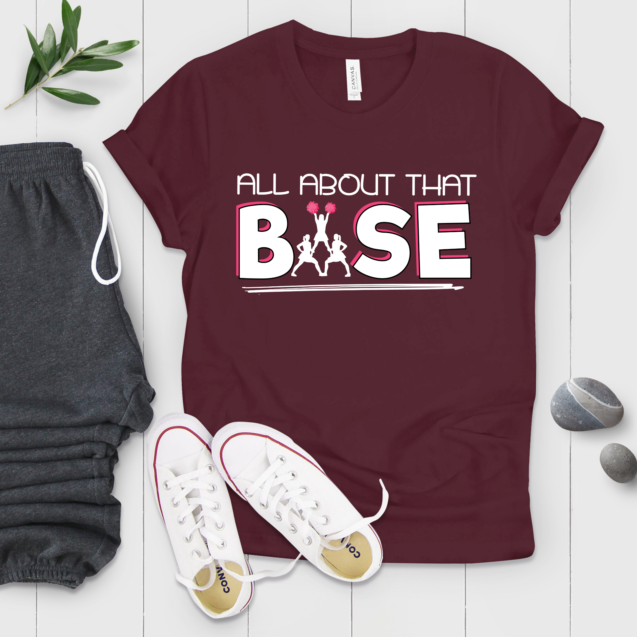 All About That Base Cheerleader Shirt