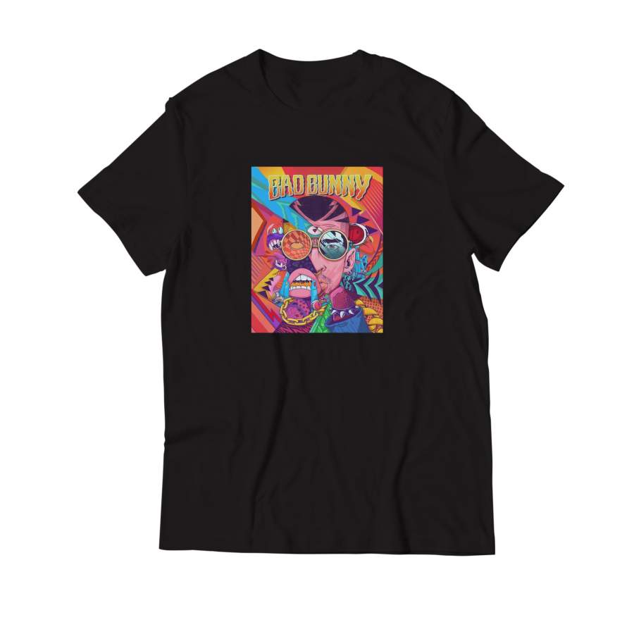 Bad Bunny Reggaetón Abstract Tee Unisex T Shirt