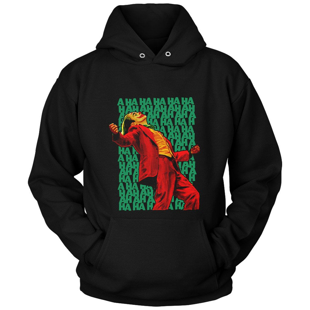 The Joker Joaquin Phoenix Hahaha Unisex Hoodie