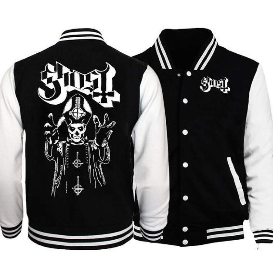 Ghost Band Music Rocker Heavy Rock Singer Men’s Baseball Jacket Sweatshirt T-Shirt