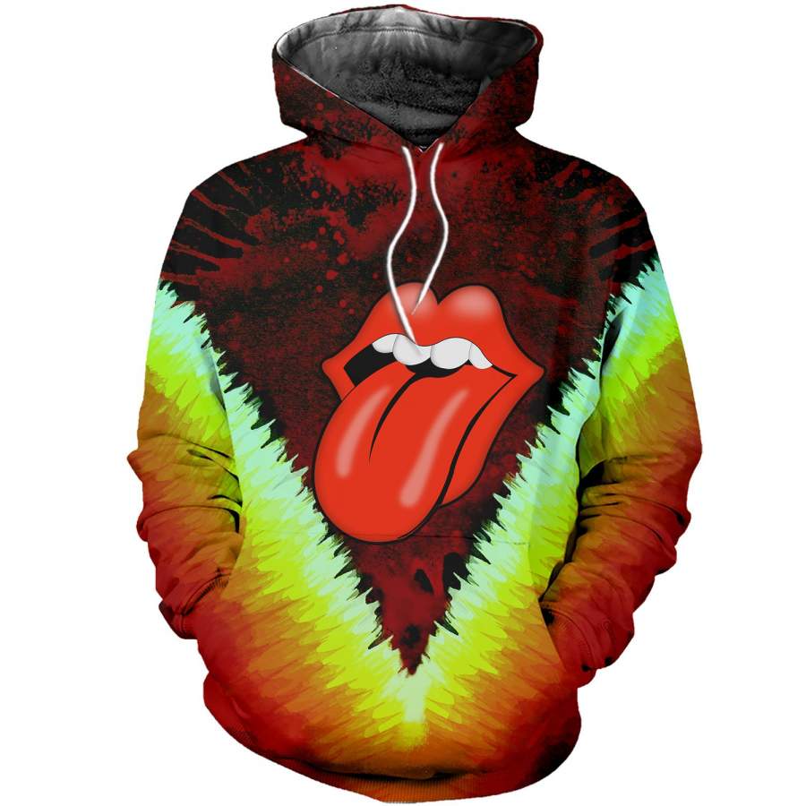 3D All Over Printed The Rolling Stones Shirts And Shorts