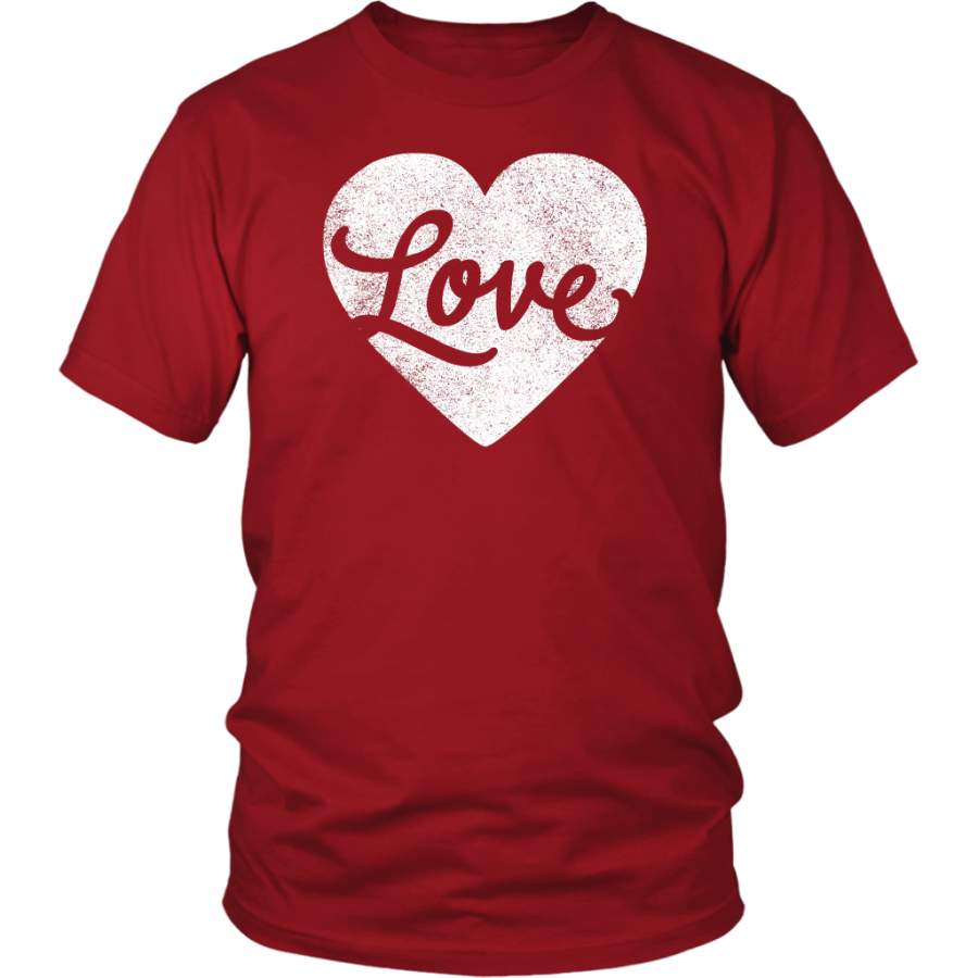 Cute Cursive Love Valentines Day shirts vintage