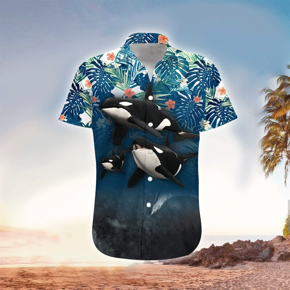 Whale Hawaiian Gift 3D Hawaiian Shirt