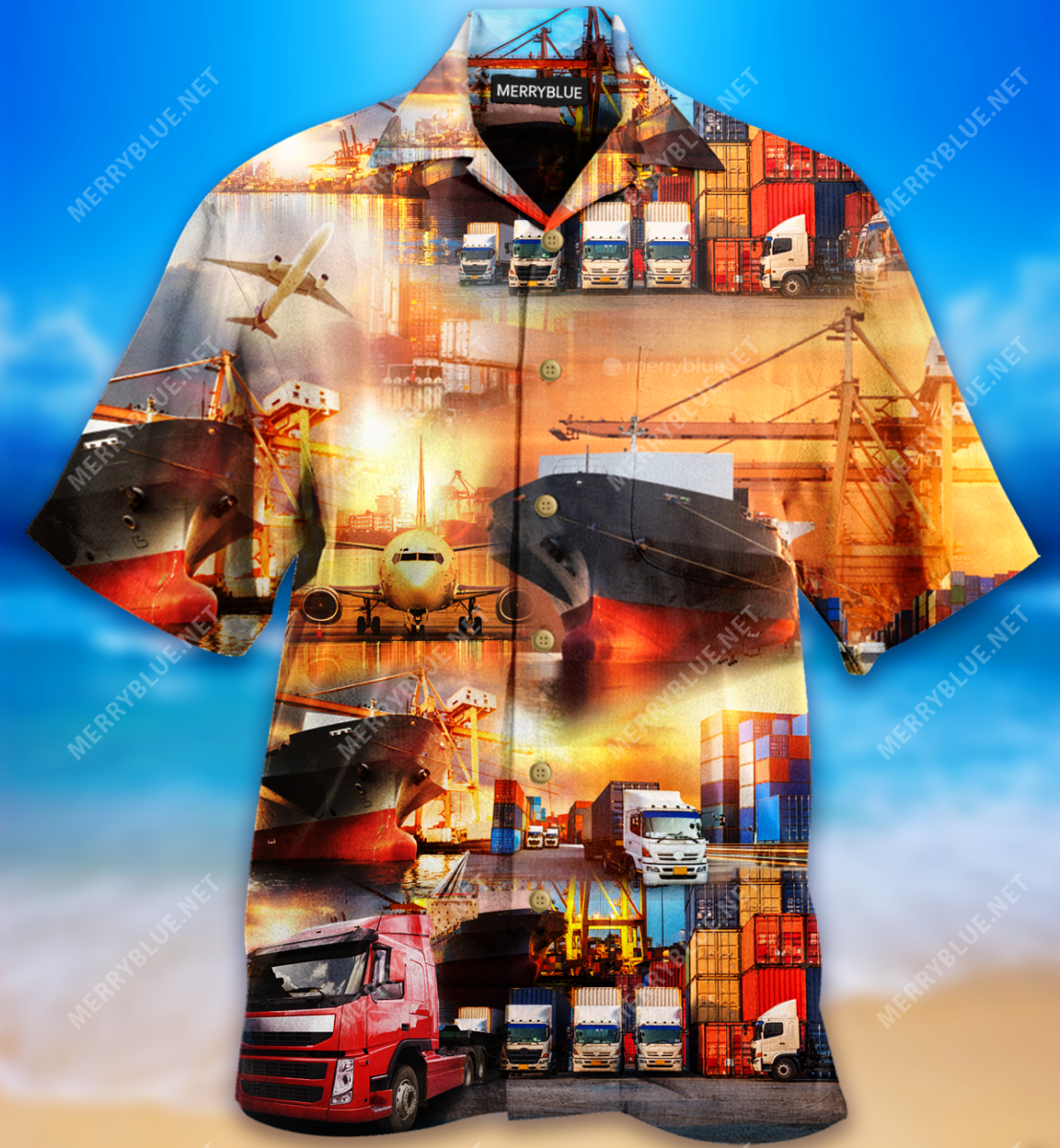 Into The World Logistics Unisex Hawaii Shirt Ha78929