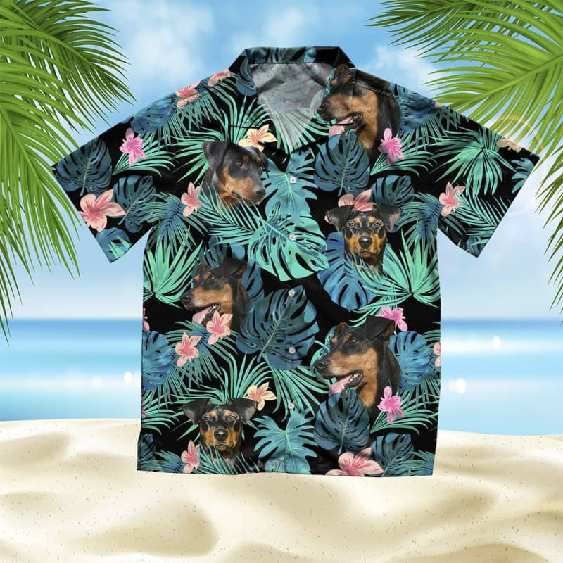 Felacia German Pinscher Summer Leaves Hawaii Shirt Ha50396