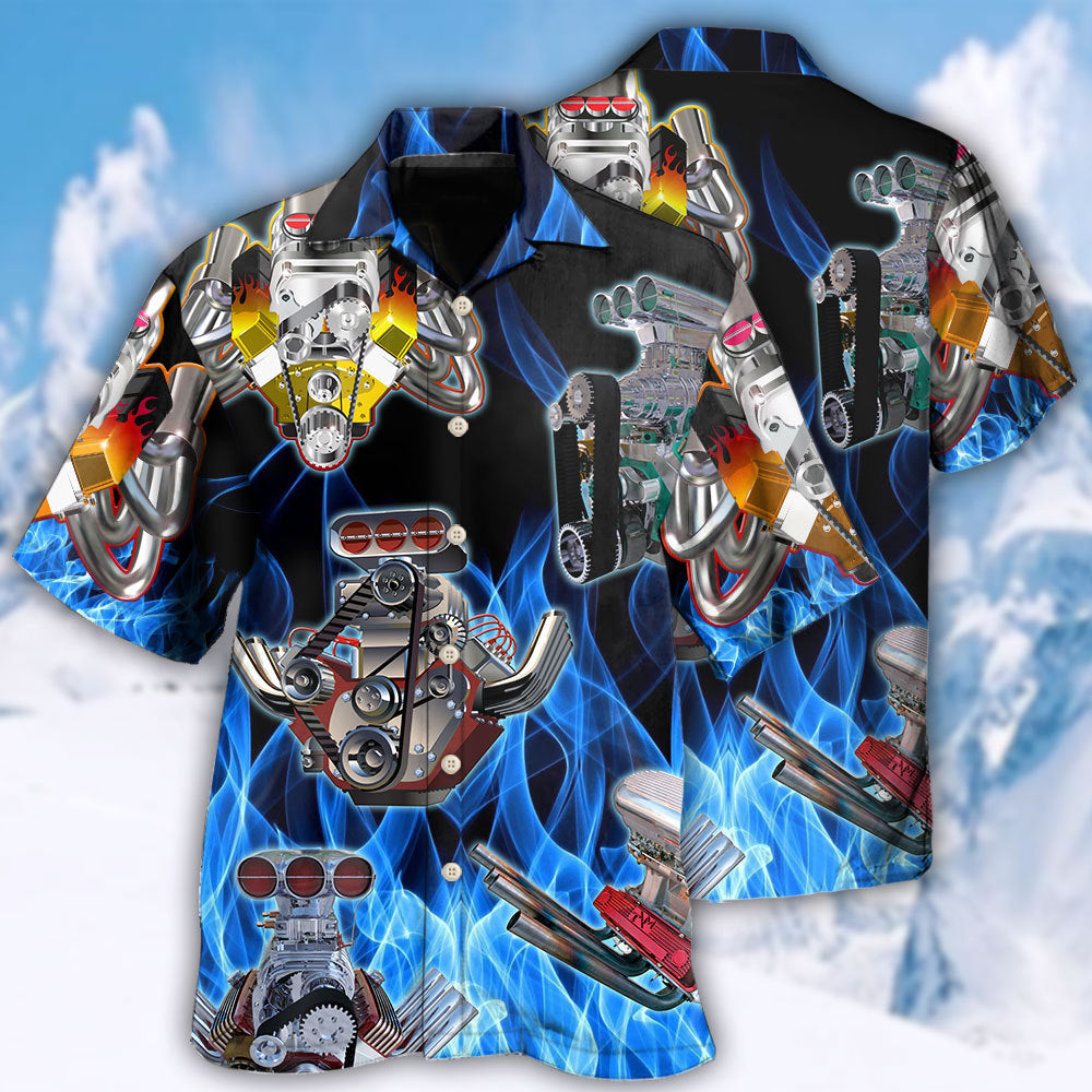 Hot Rod Blue Flame – Hawaiian Shirt – Haws03Tnh070422