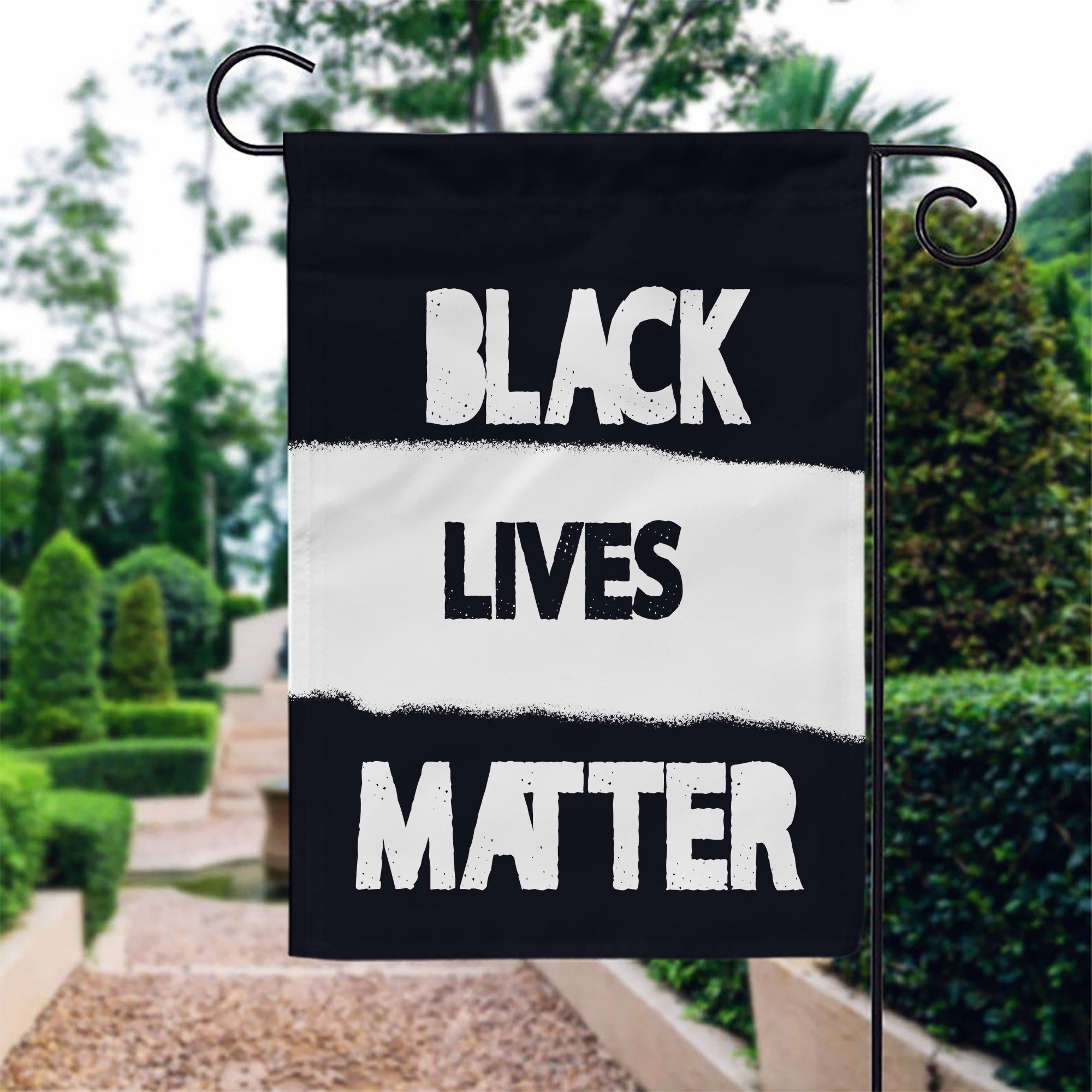 Black Lives Matter FLag All Over Printed Garden Flags House Flag EVG12991