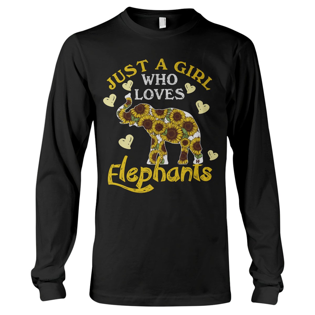 Elephant Lovers Shirt 07 Ez01 1009 Long Sleeve T-Shirt