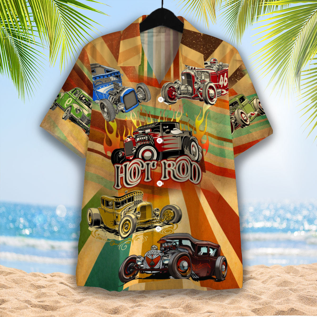 Vintage Hot Rod Lover Hawaii Shirt For Men And Women Ha25215