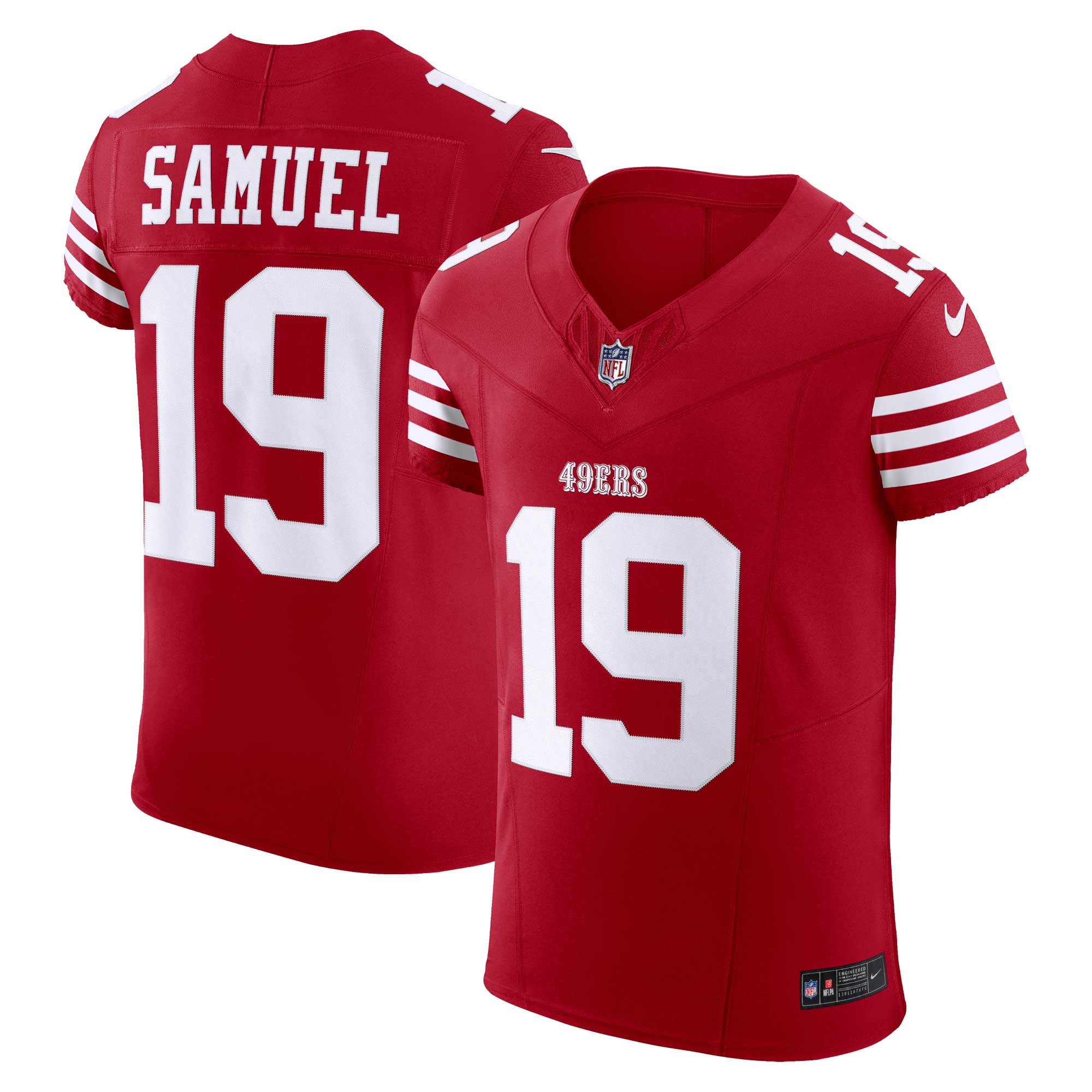 Deebo Samuel San Francisco 49ers Vapor F.U.S.E. Elite Jersey – Scarlet