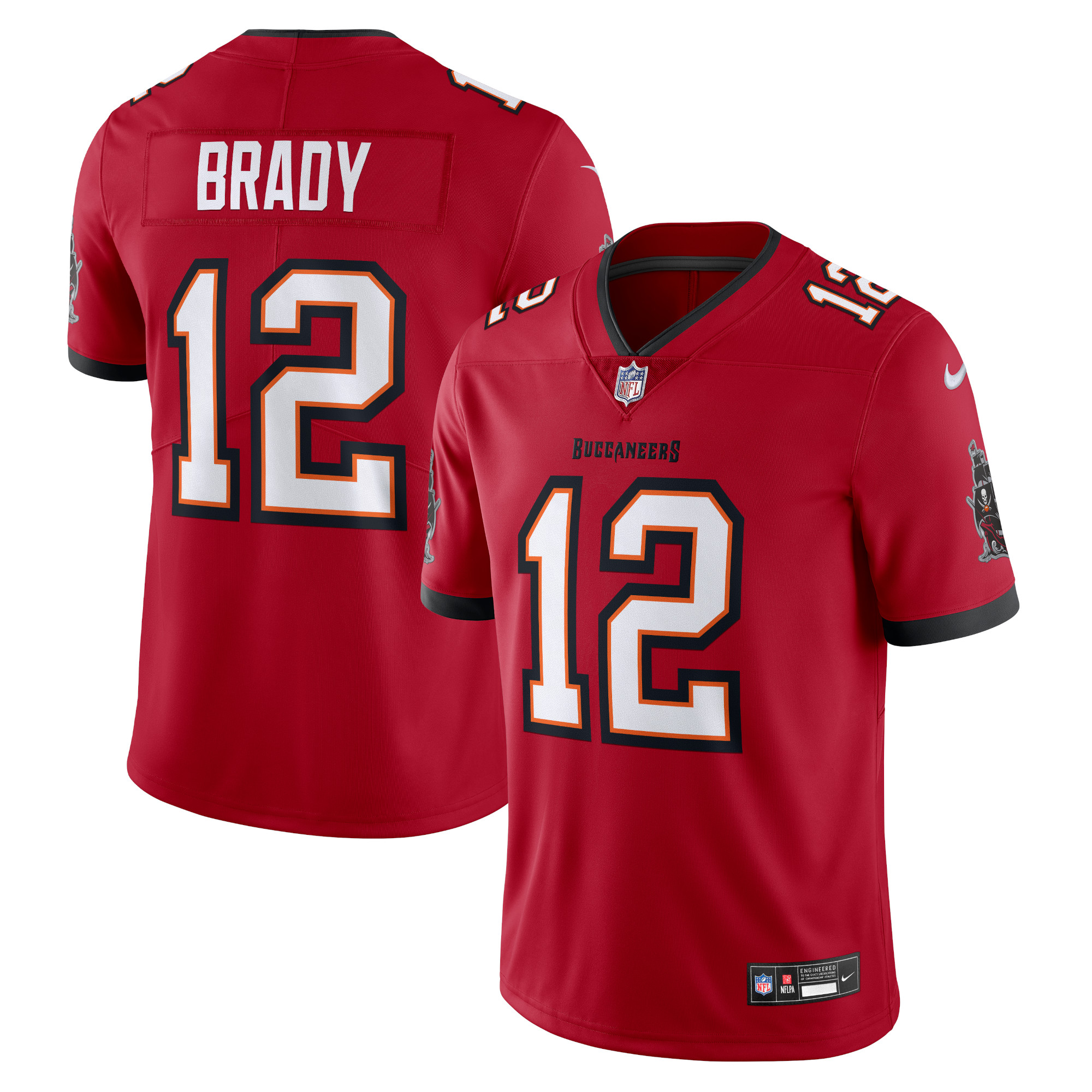 Men’s Tampa Bay Buccaneers Tom Brady Red  Vapor Untouchable Limited Jersey