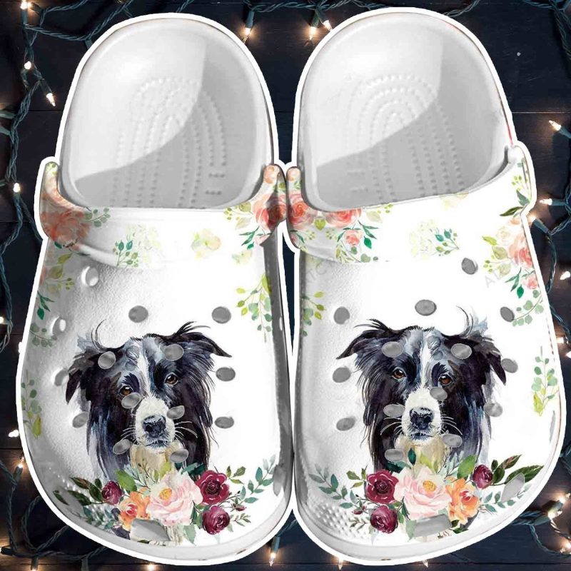 Dog Flower Croc – Animal Shoes Crocbland Clog Gifts For Niece