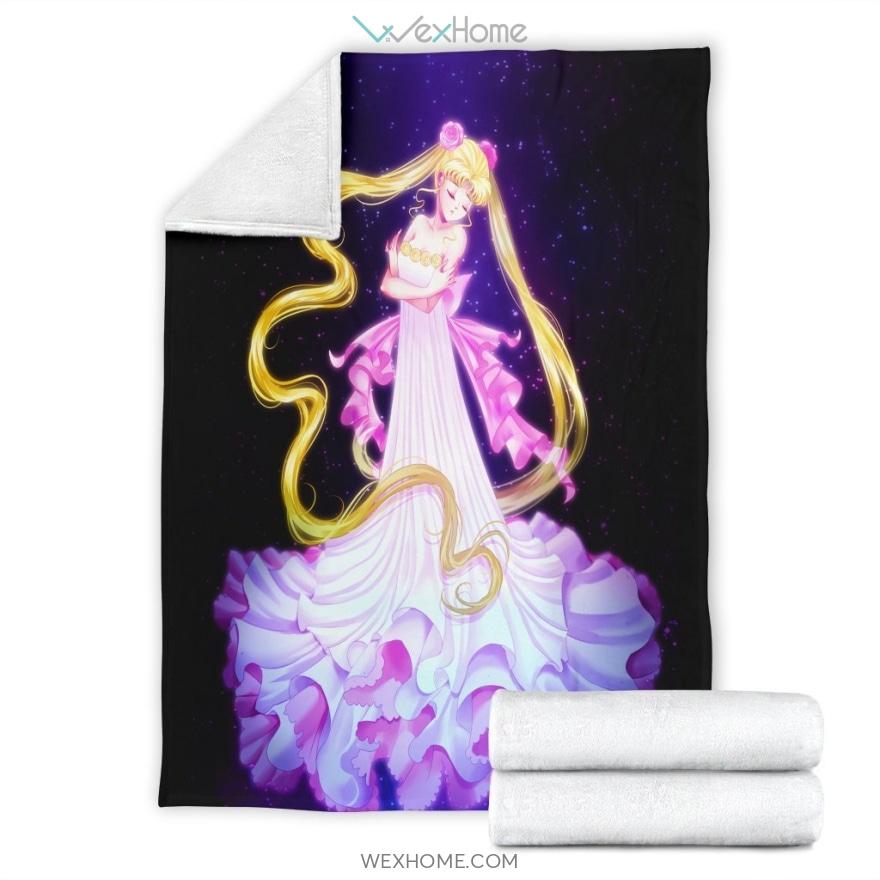 Sailor Moon Usagi Princess Anime Premium Blanket