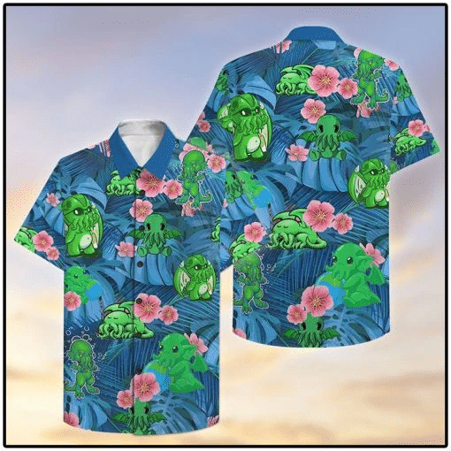 Chthulu Hawaii Shirt Unisex Adult Ha60024