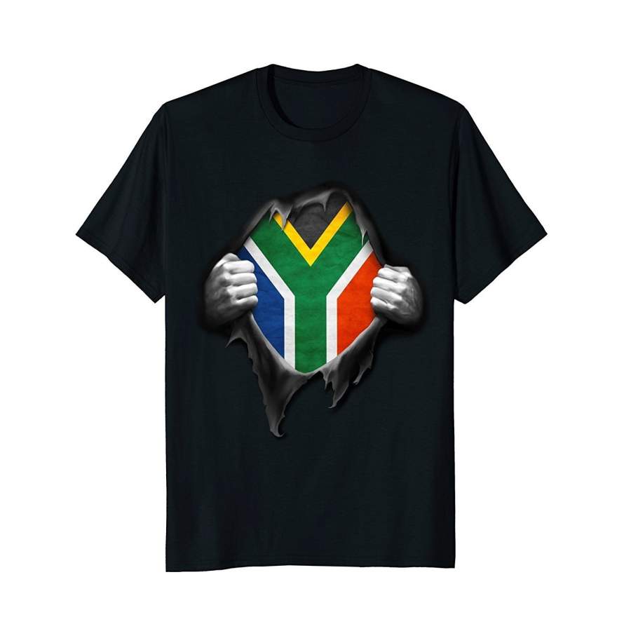 South Africa Flag Men’S T Shirt Proud South African