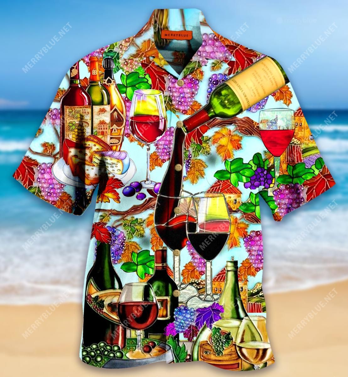 When Life Gives You Grape Aloha Hawaiian Shirt Colorful Short Sleeve Summer Beach Casual Shirt For Men And Women