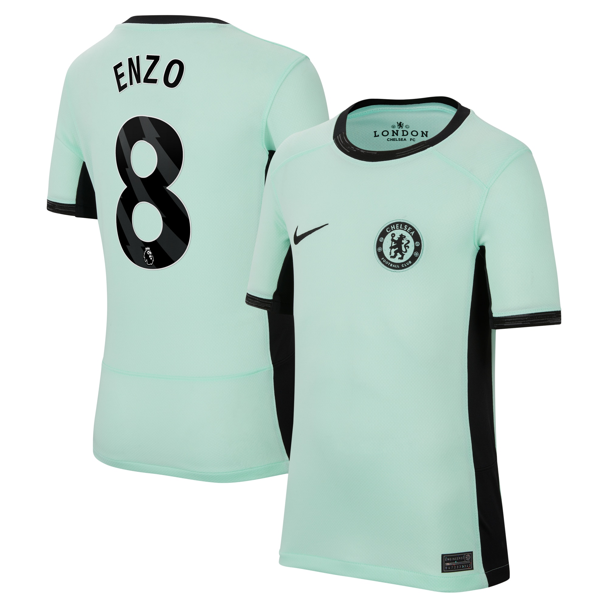 Enzo Fernández Chelsea Youth 2023/24 Third Stadium Replica Player Jersey – Mint