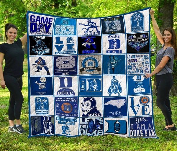 Duke Blue Devils Quilt Blanket