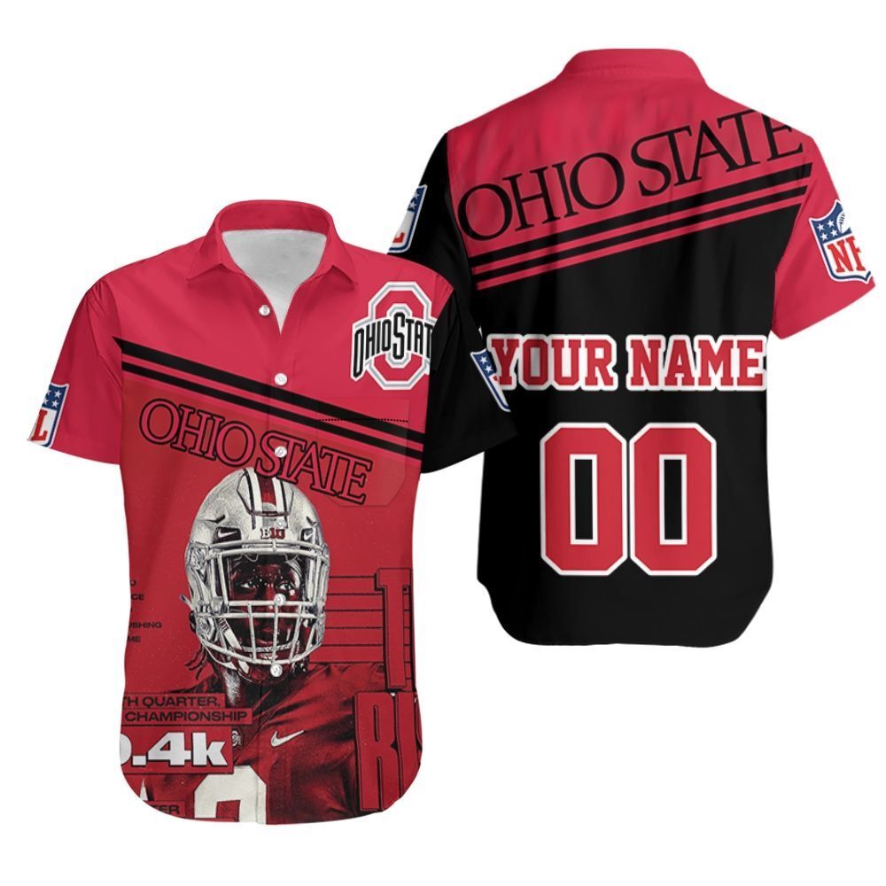 The Rise Of Ohio State Buckeyes B1G Championship Best Team Personalized Hawaiian Shirt