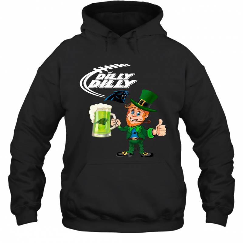 Carolina Panthers Dilly Dilly Saint Patrick Day Hoodie