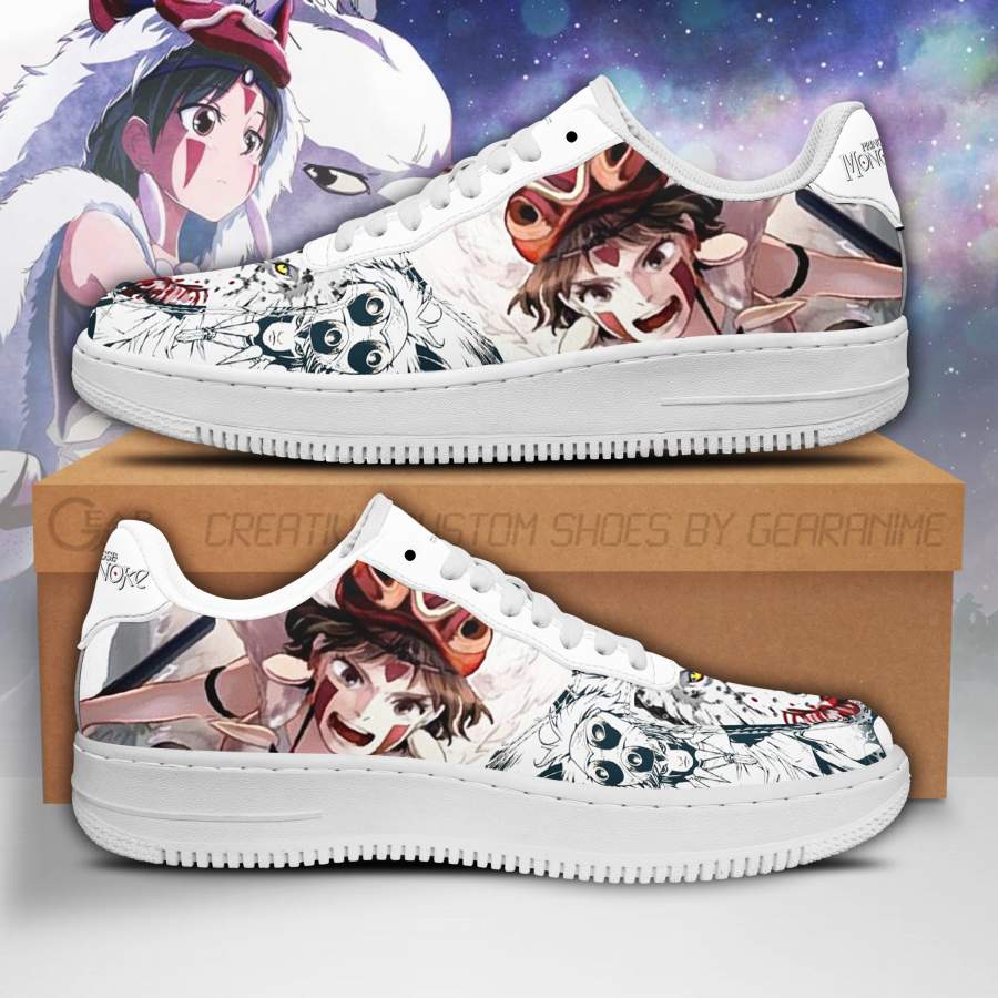 Princess Mononoke Air Sneakers Anime Shoes Costume