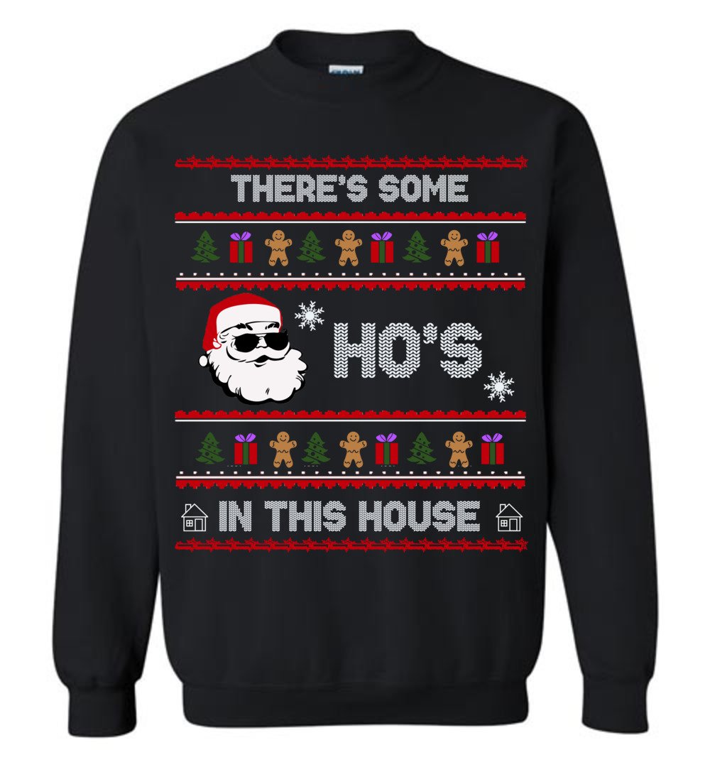 There’S Some Ho’S In This House Wap Ugly Christmas Sweater