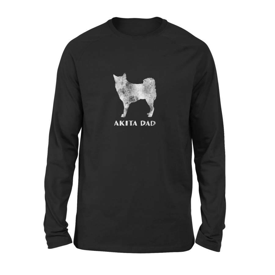 Akita Dad Long Sleeve T-Shirt