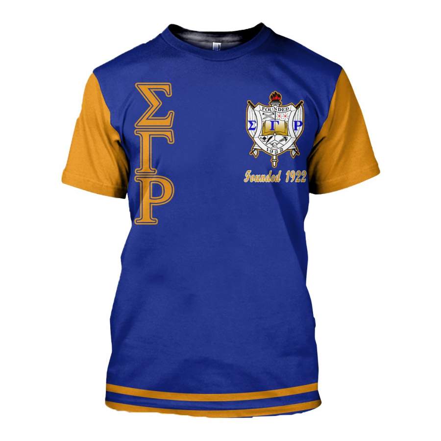 3D ALL OVER SIGMA GAMMA RHO HOODIE 2572019