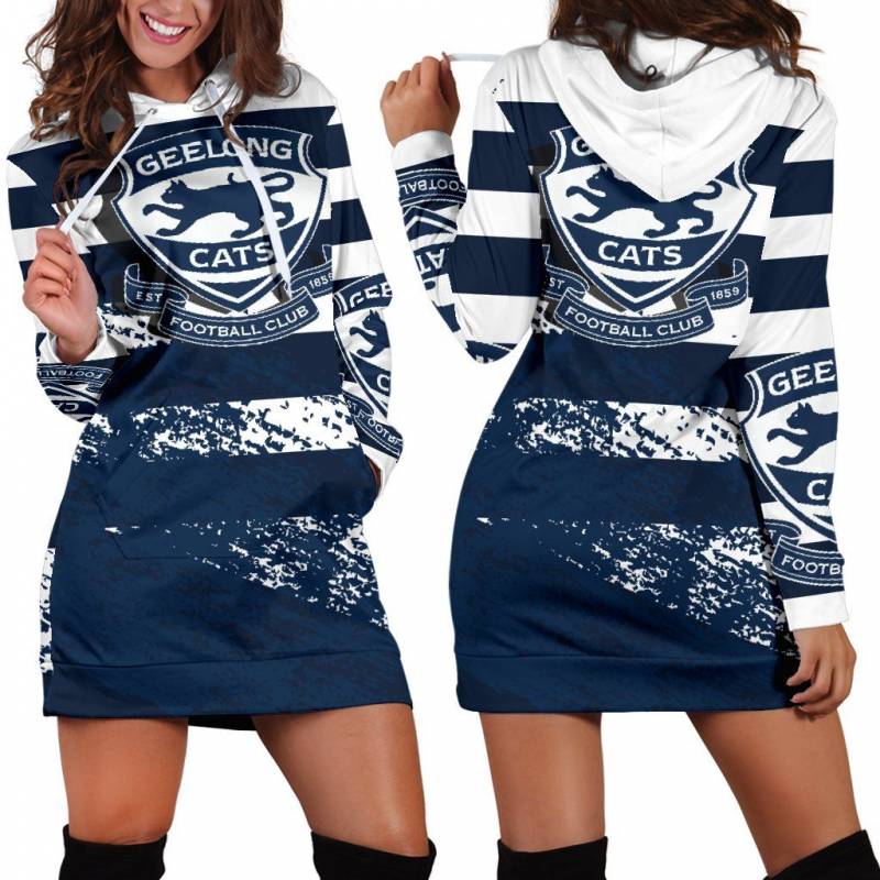 Geelong Cats Special Hoodie Dress A7
