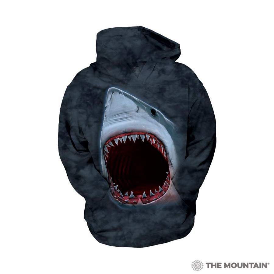 Shark Bite Youth Hoodie Sweatshirt