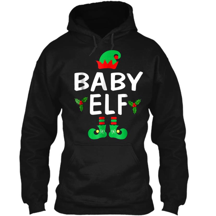 Baby Elf Family Christmas  Xmas Mom Dad Tee Pullover Hoodie   Christmas Gift Ideas