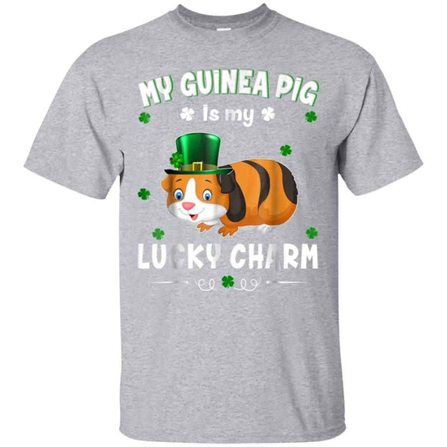 My Guinea Pig Is My Lucky Charm Funny St Patricks Day T-Shirt