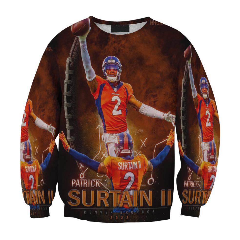 Denver Broncos Patrick Surtain Ii1 Gift For Fan 3D Full Printing Sweatshirt