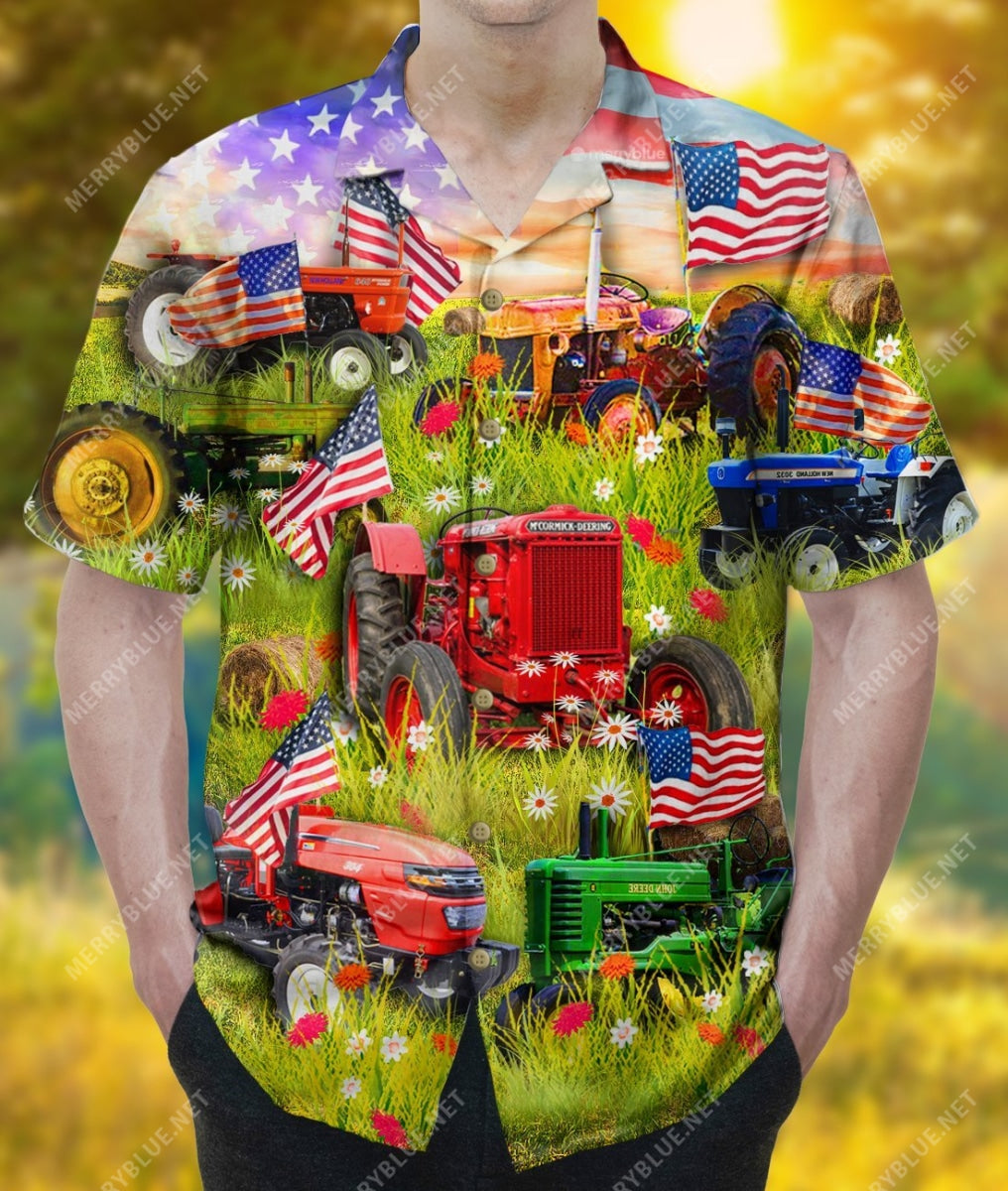 Happy Tractor Day 2021 Unisex Hawaii Shirt Ha31346