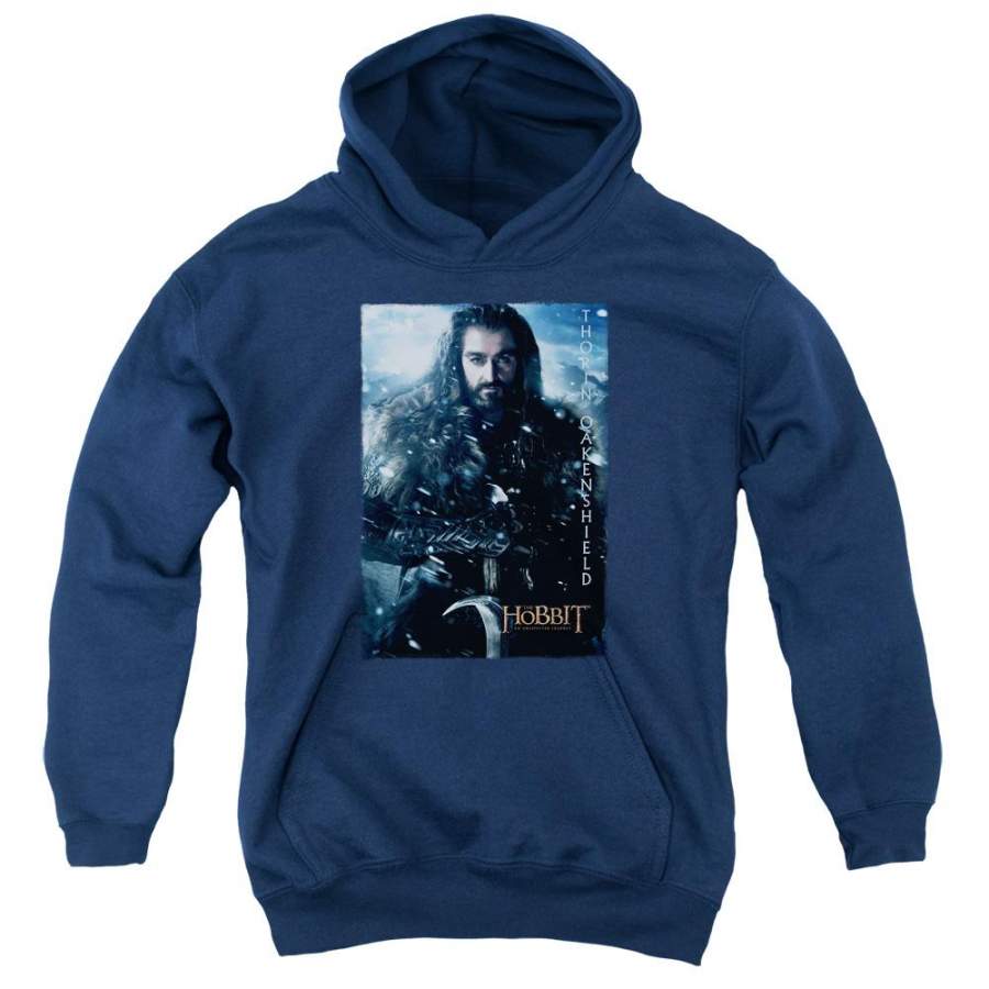 The Hobbit Thorin Poster Youth Hoodie (Ages 8-12)