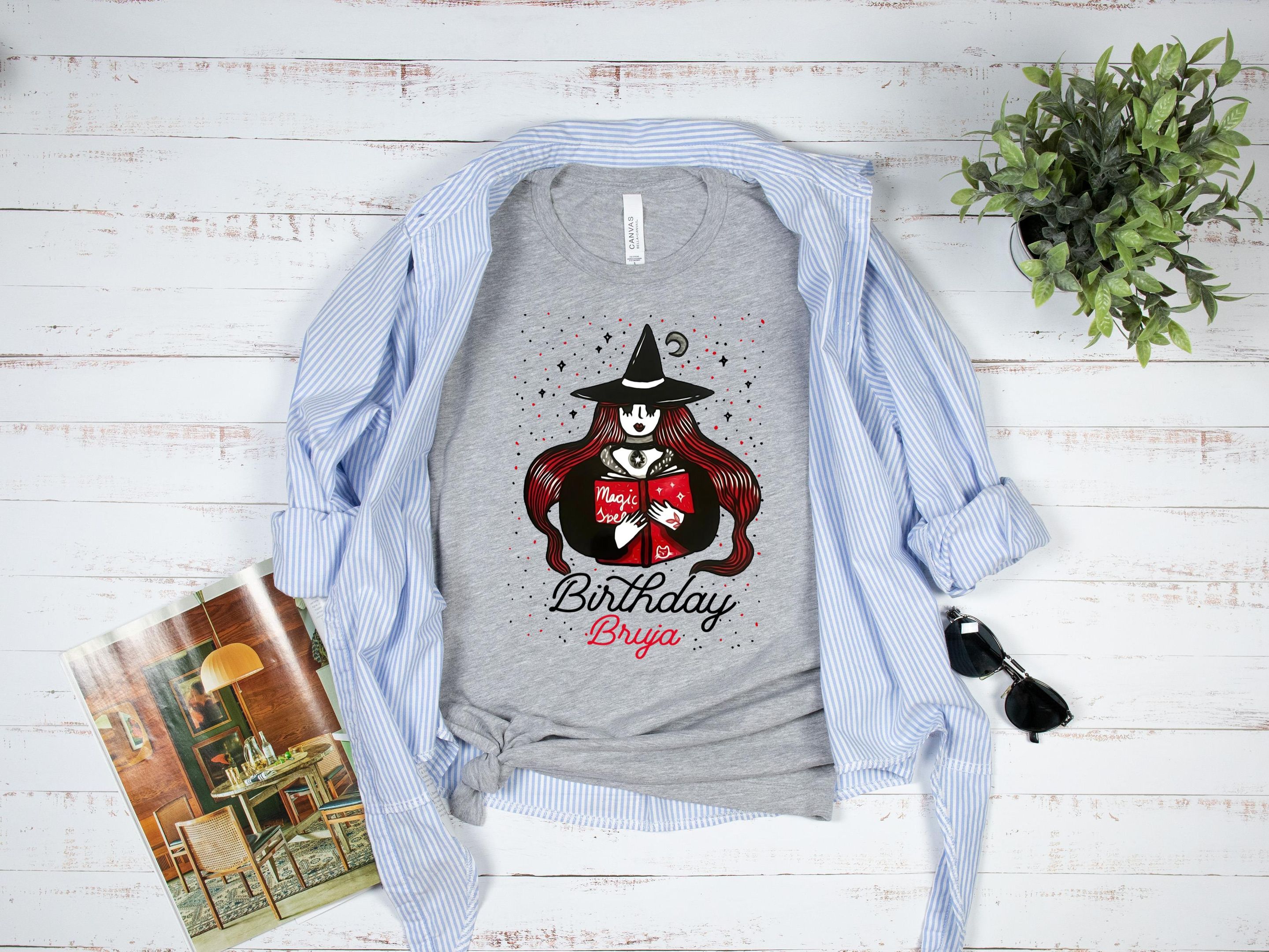 Birthday Bruja Shirt, Witch Shirt, Halloween Shirt, Latin Shirt