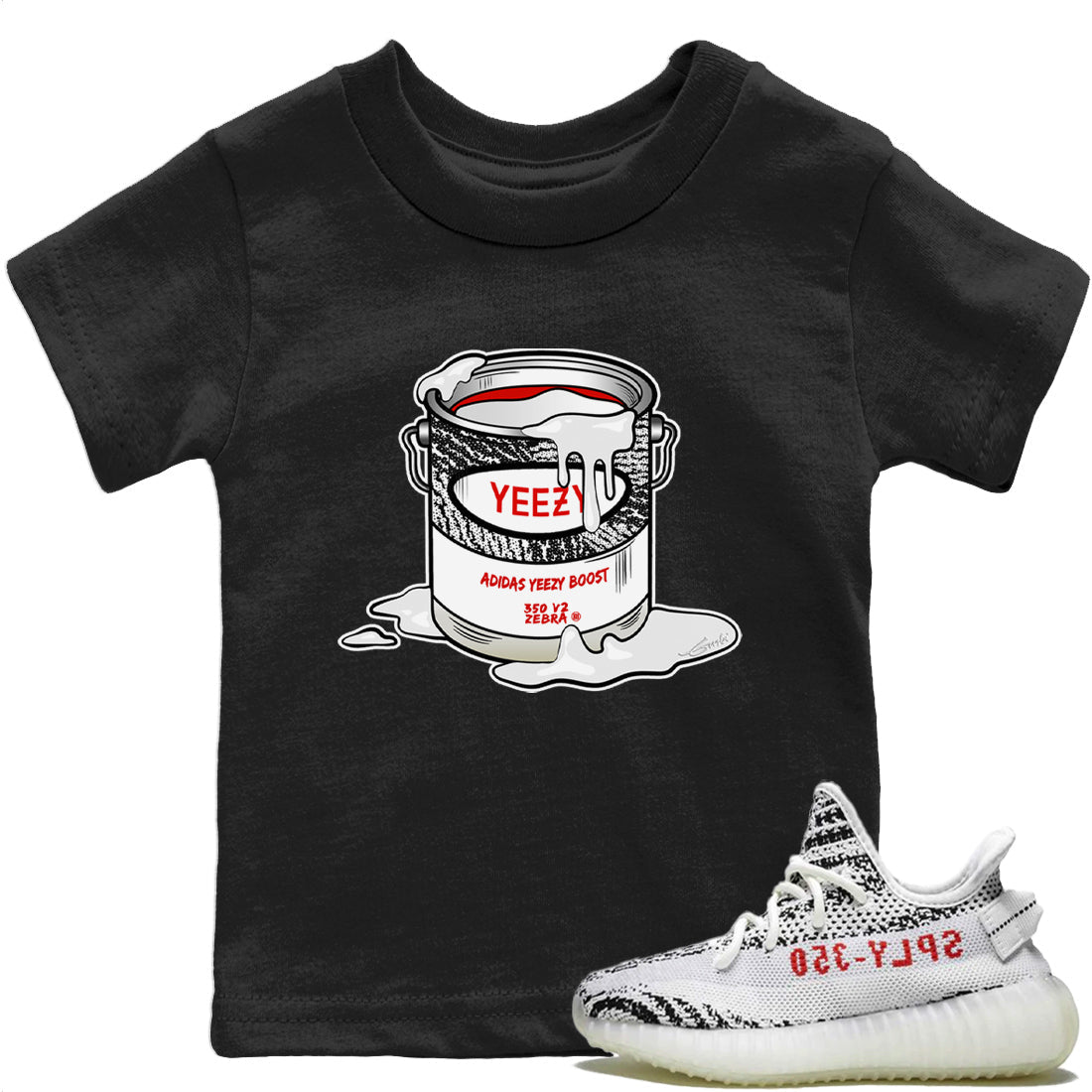 Bucket T-Shirt – Yeezy Boost 350 V2 Zebra Baby & Youth