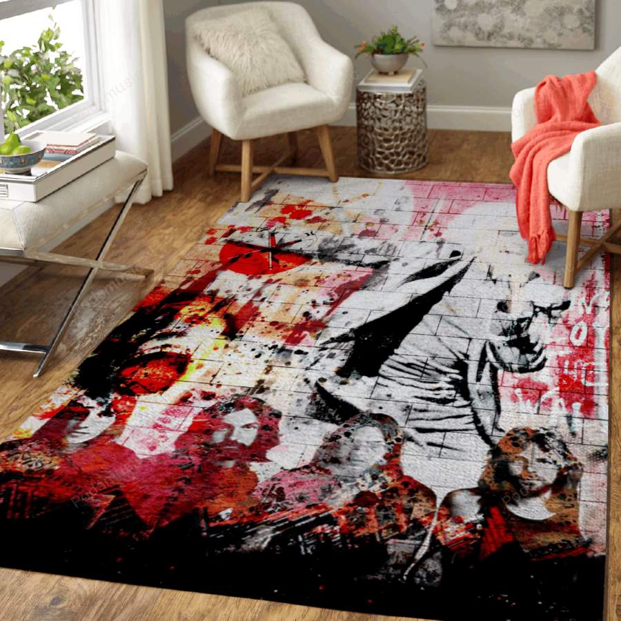 Pink Floyd The Wall – Music Art For Fans Area Rug Living Room Carpet Floor …