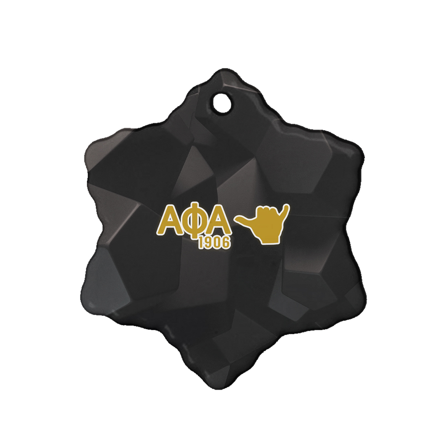 Alpha Phi Alpha Ornament – Fraternity Diamond Style Ornament