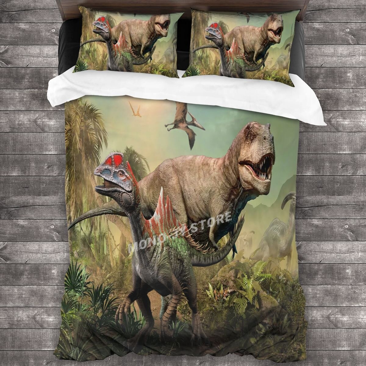 3D Dinosaur Bedding Set Duvet Cover Pillowcases Bedding Sets Bedclothes