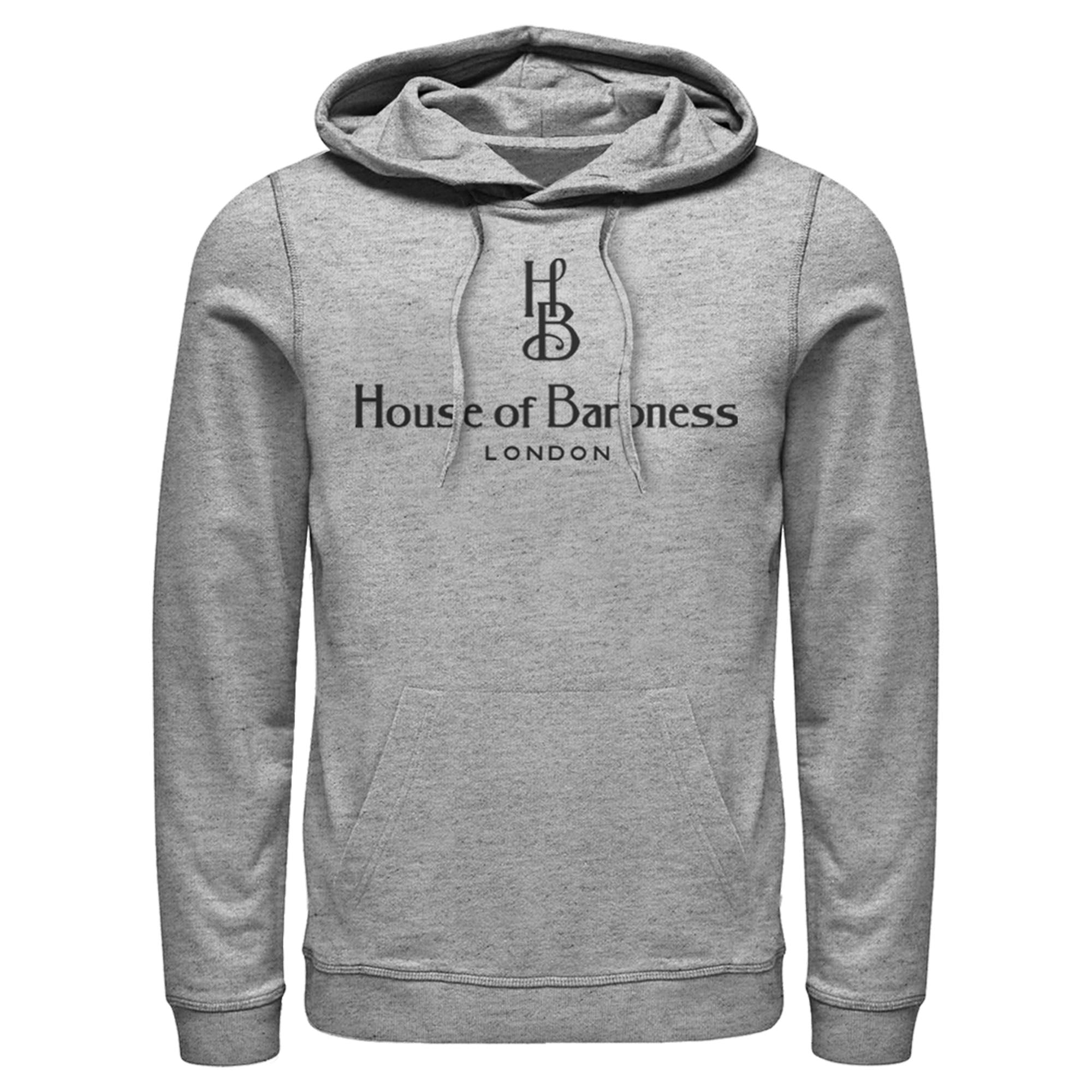 Cruella Men’S House Of Baroness London Logo  Pull Over Hoodie