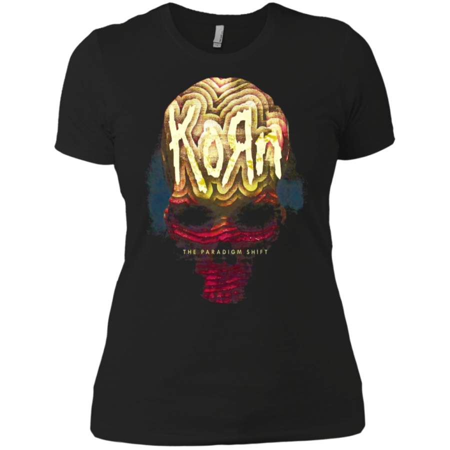 Korn The Paradigm Shift Jonathan Davis Nu Metal Ladies Premium T-Shirt