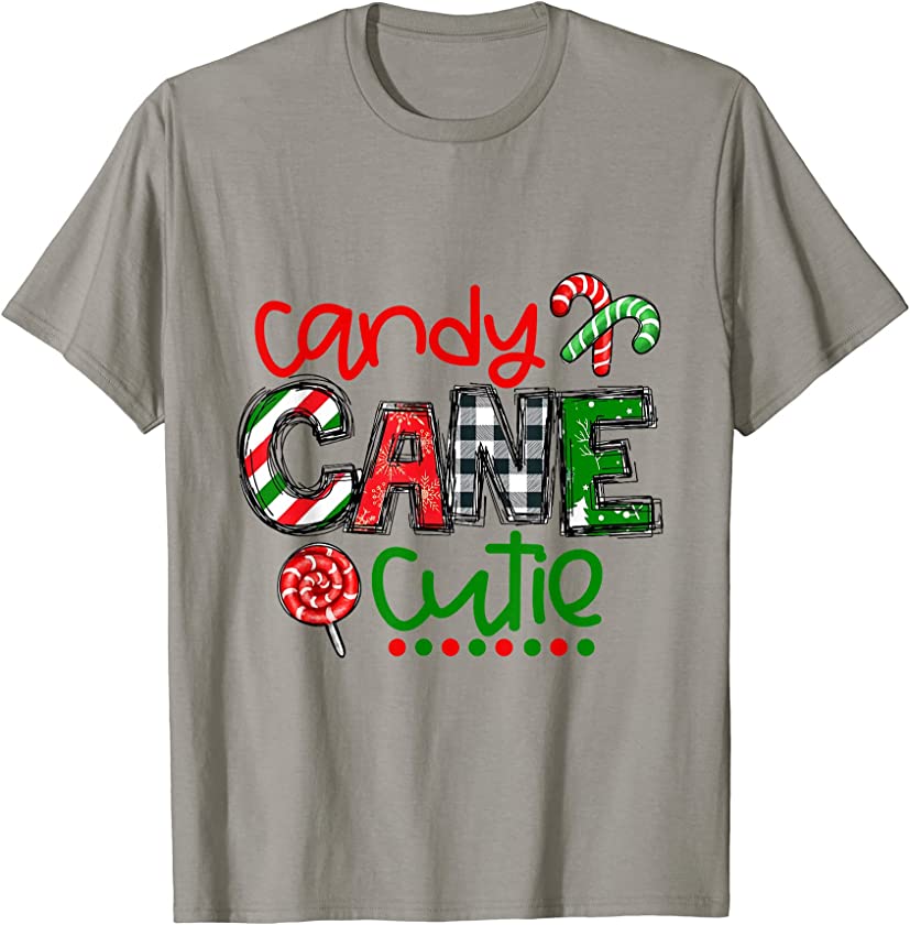 Cute cane candy Christmas T-Shirt