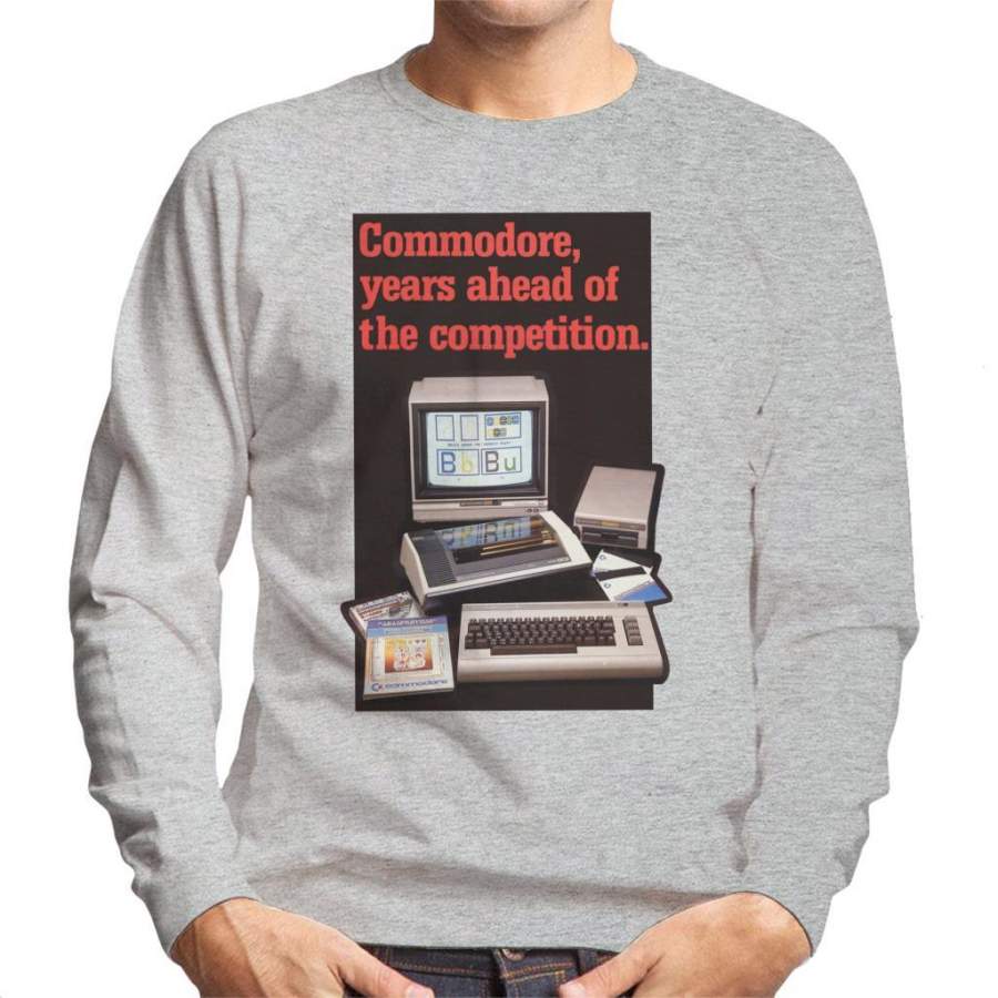 Commodore 64 Poster Men’s Sweatshirt