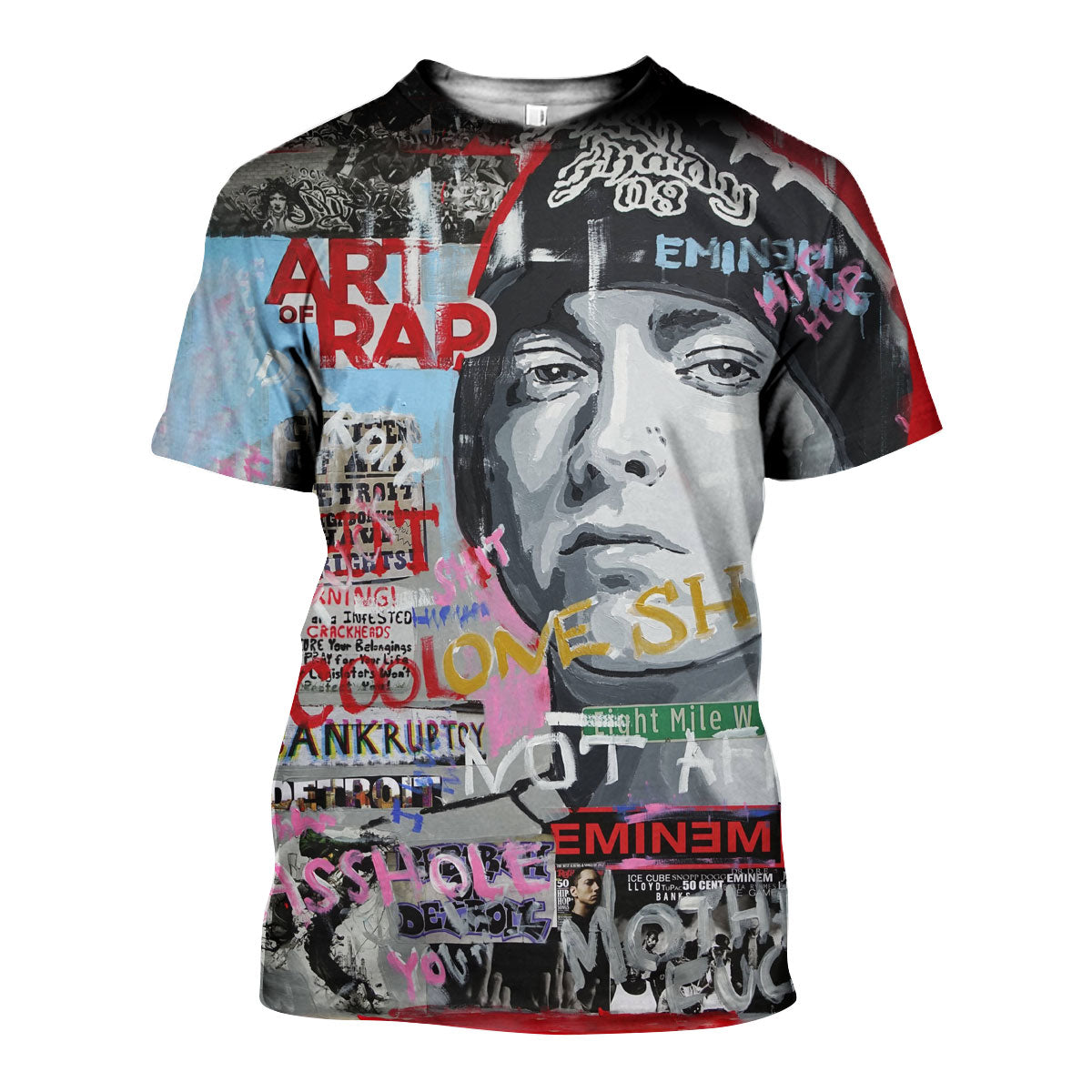 3D All Over Printed Eminem Shirts And Shorts DT031102