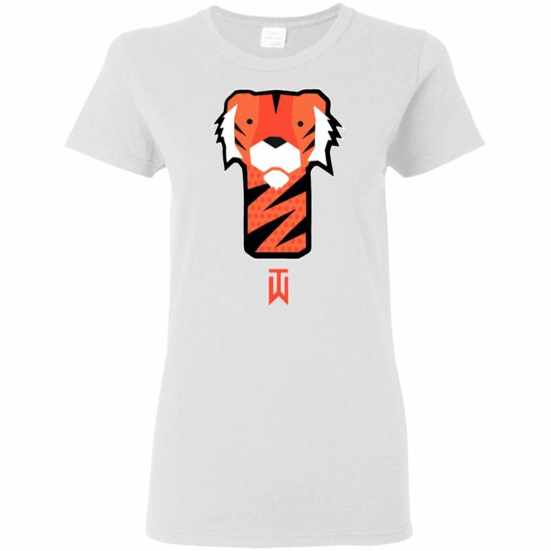 Tiger Woods Frank Golf Ladies Women T-Shirt